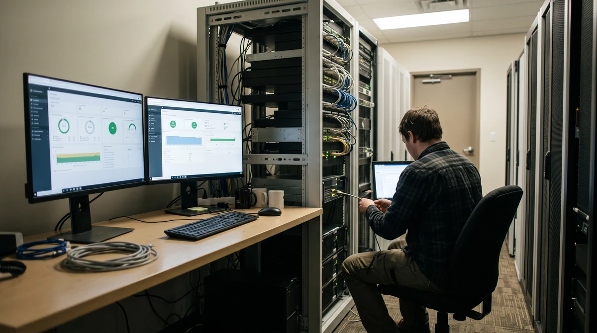 A Canadian technology operations room representing Alberta’s regulated iGaming supplier market.